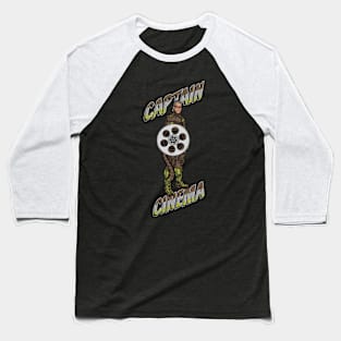 Captain Cinema Baseball T-Shirt